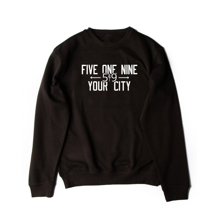 CUSTOMIZABLE CITY CREWNECK (UNISEX)