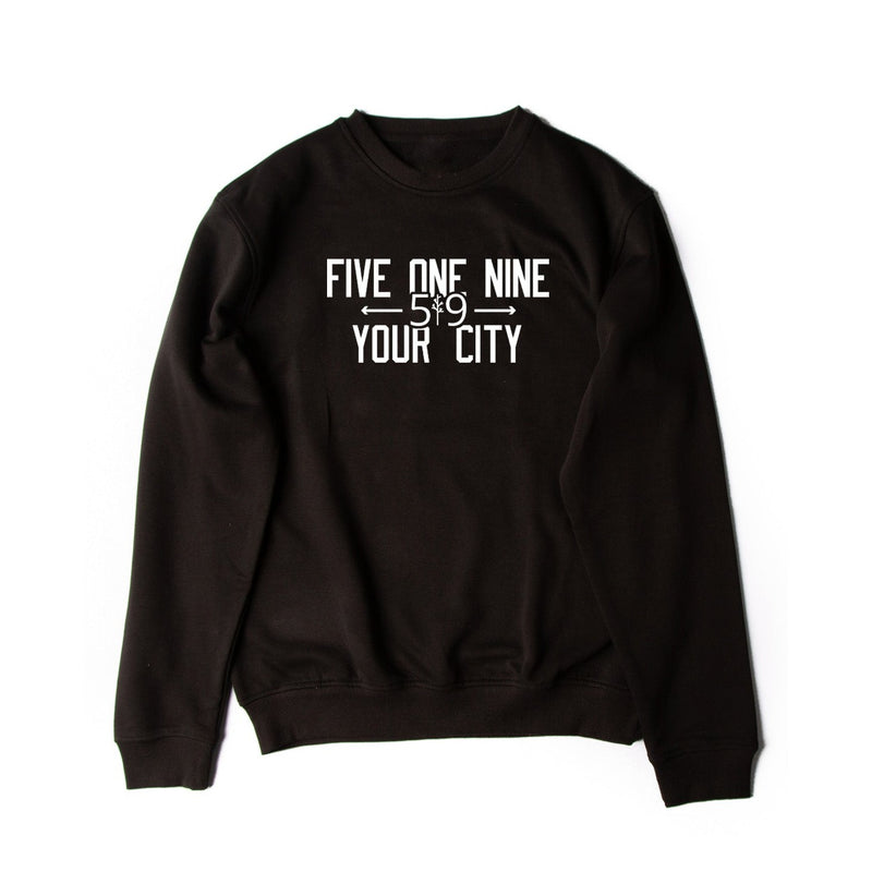 CUSTOMIZABLE CITY CREWNECK (UNISEX)
