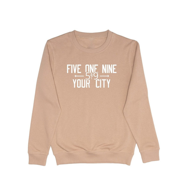 CUSTOMIZABLE CITY CREWNECK (UNISEX)