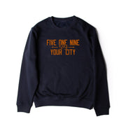 CUSTOMIZABLE CITY CREWNECK (UNISEX)