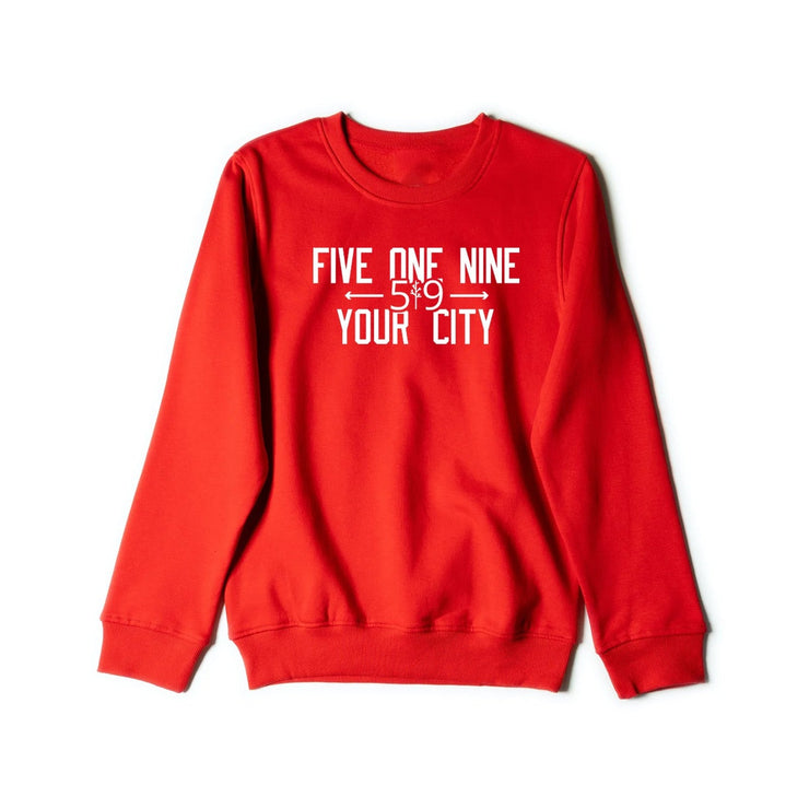 CUSTOMIZABLE CITY CREWNECK (UNISEX)