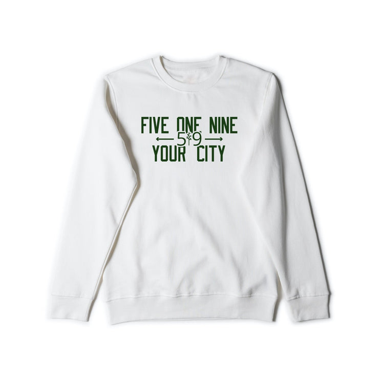 CUSTOMIZABLE CITY CREWNECK (UNISEX)