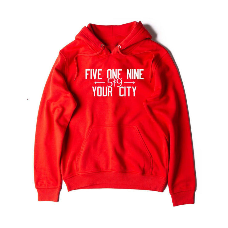 CUSTOMIZABLE CITY HOODIE (UNISEX)