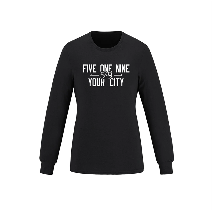 CUSTOMIZABLE CITY LONG SLEEVE (WOMENS)