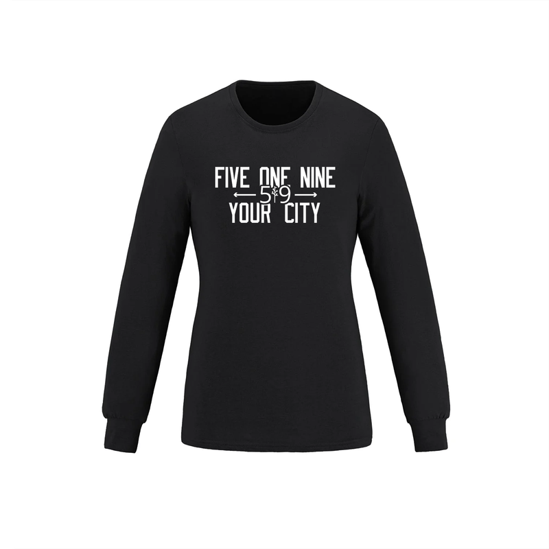 CUSTOMIZABLE CITY LONG SLEEVE (WOMENS)