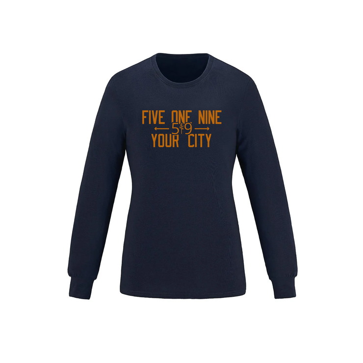 CUSTOMIZABLE CITY LONG SLEEVE (WOMENS)