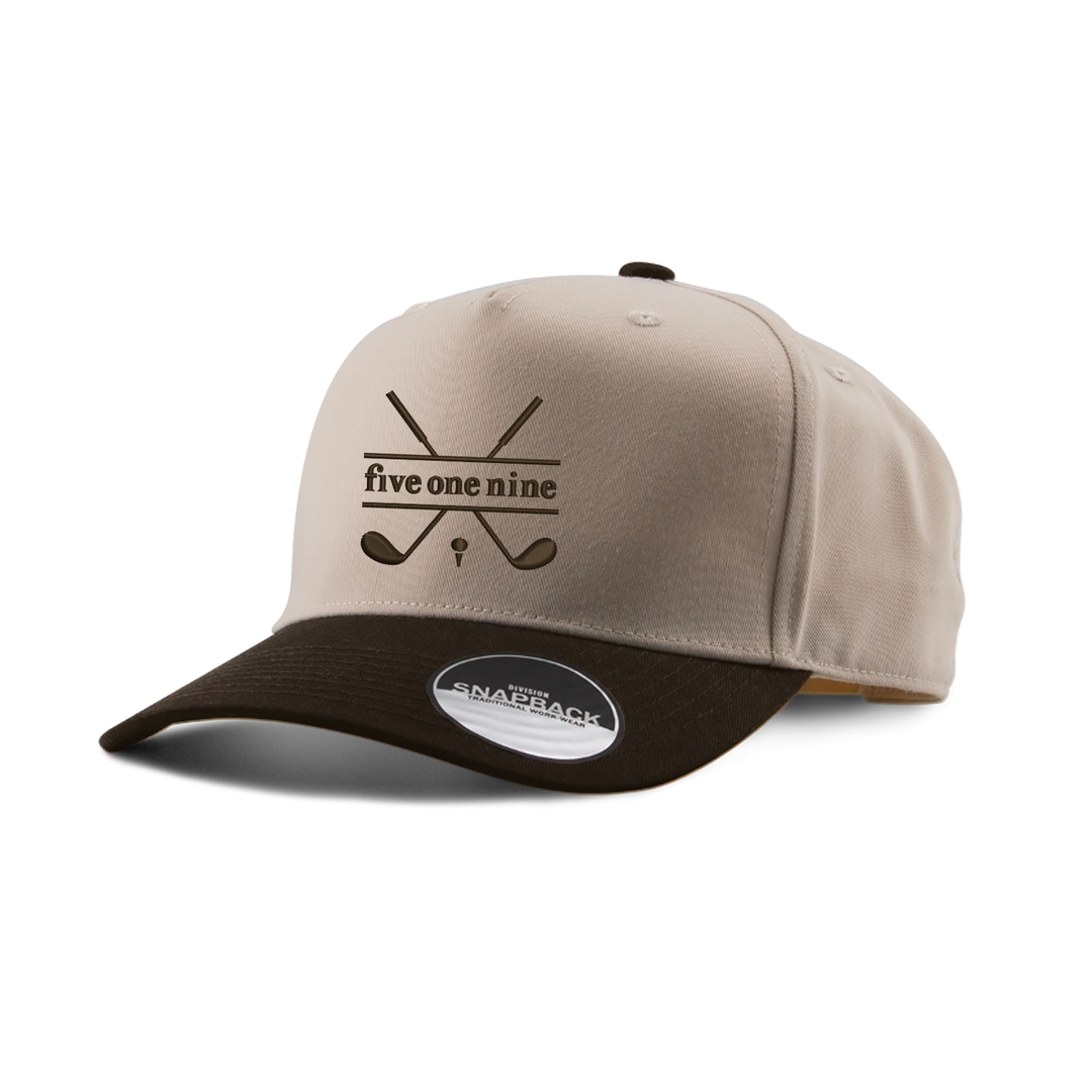 CLUB 519 EMBROIDERED TWO-TONE PANEL CAP
