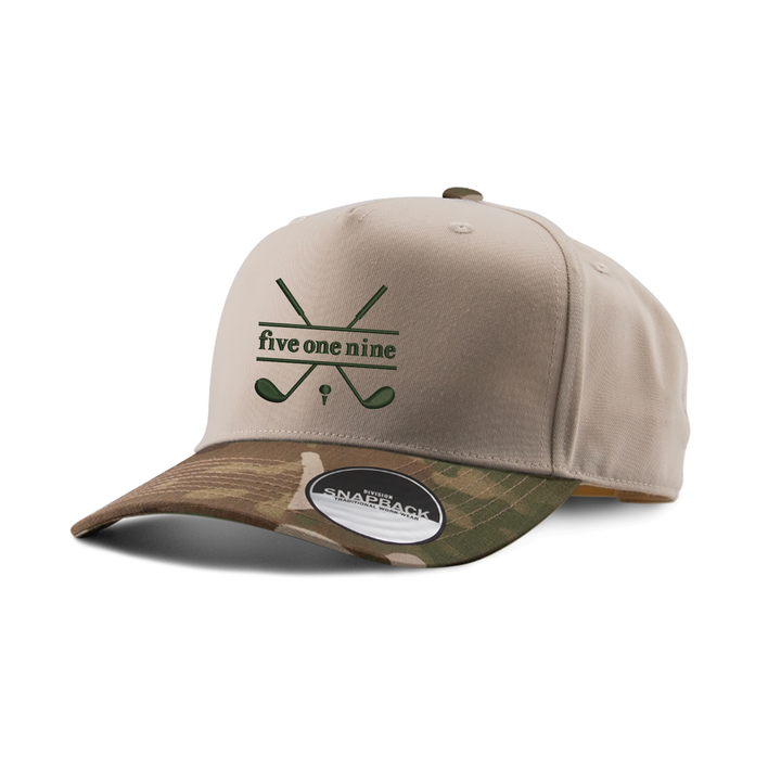 CLUB 519 EMBROIDERED TWO-TONE PANEL CAP