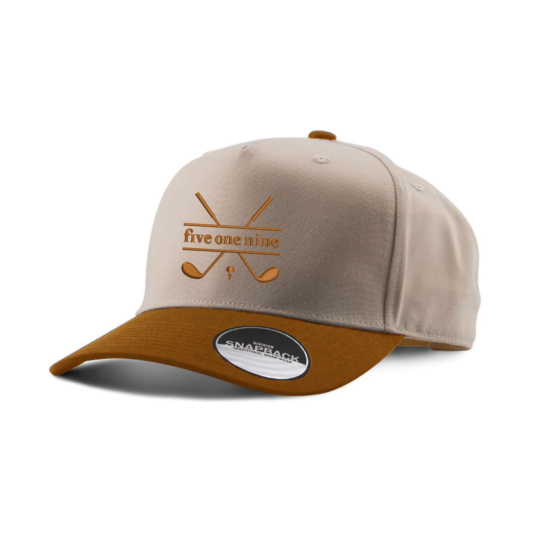 CLUB 519 EMBROIDERED TWO-TONE PANEL CAP