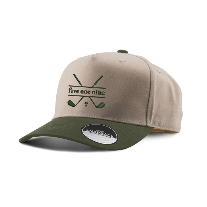 CLUB 519 EMBROIDERED TWO-TONE PANEL CAP