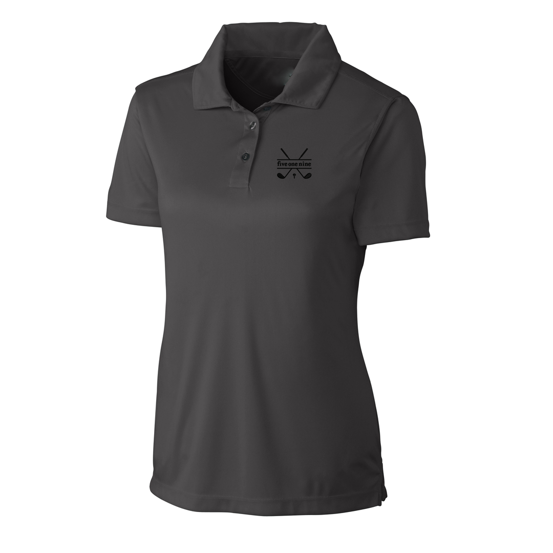 CLUB 519 EMBROIDERED ATHLETIC POLO (WOMENS)