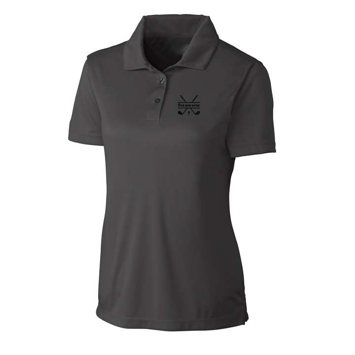 CLUB 519 EMBROIDERED ATHLETIC POLO (WOMENS)