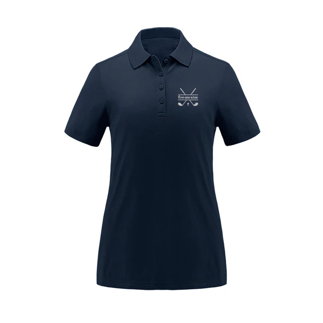 CLUB 519 EMBROIDERED PIQUE POLO (WOMENS)