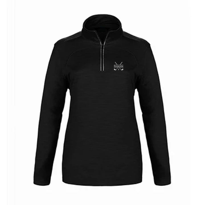 CLUB 519 EMBROIDERED PREMIUM ATHLETIC 1/4 ZIP (WOMENS)