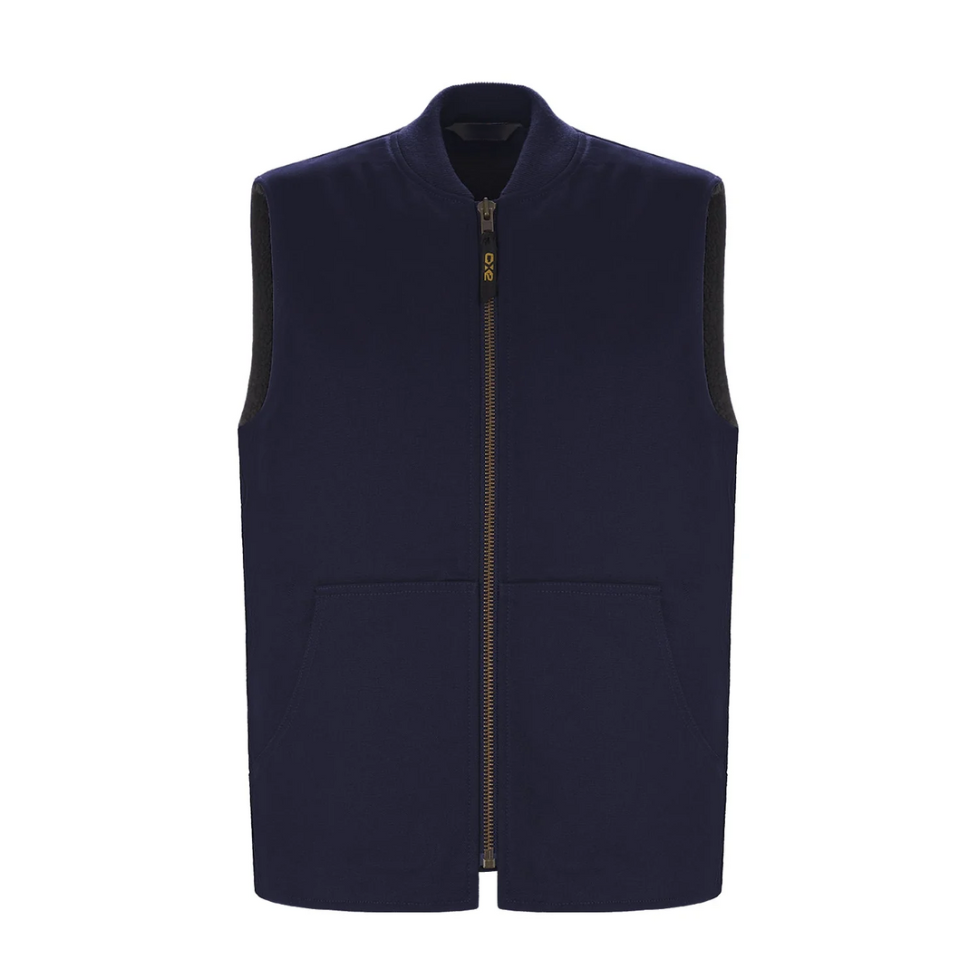 CANVAS W/ SHERPA LINING VEST (UNISEX)