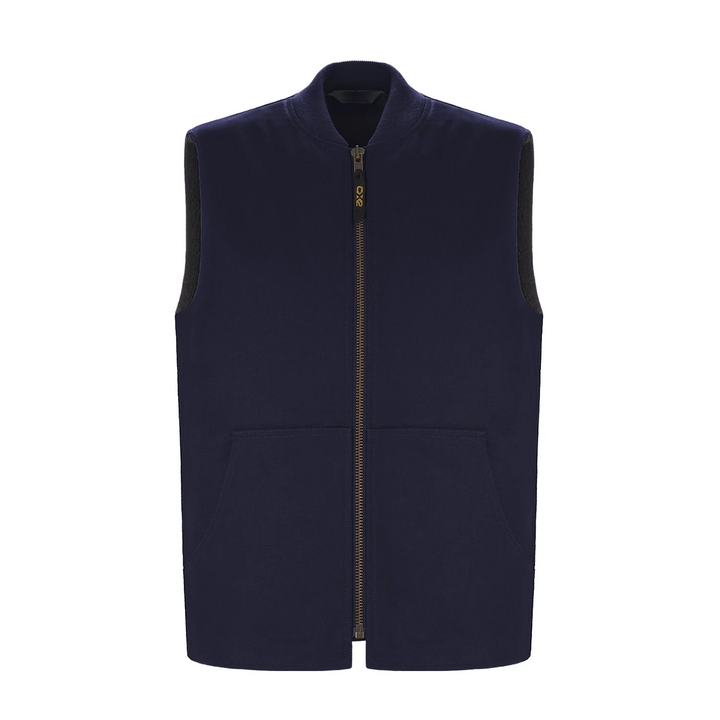CANVAS W/ SHERPA LINING VEST (UNISEX)