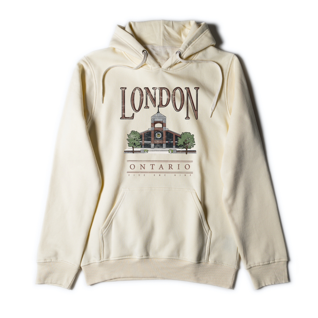 LONDON VINTAGE COVENT GARDEN HOODIE (UNISEX)