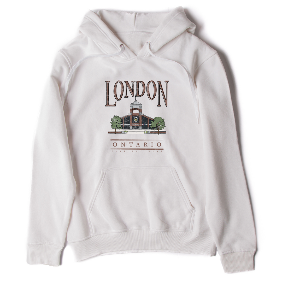 LONDON VINTAGE COVENT GARDEN HOODIE (UNISEX)