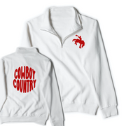 MEDWAY COWBOYS "COWBOY COUNTRY" 1/4 ZIP (UNISEX)