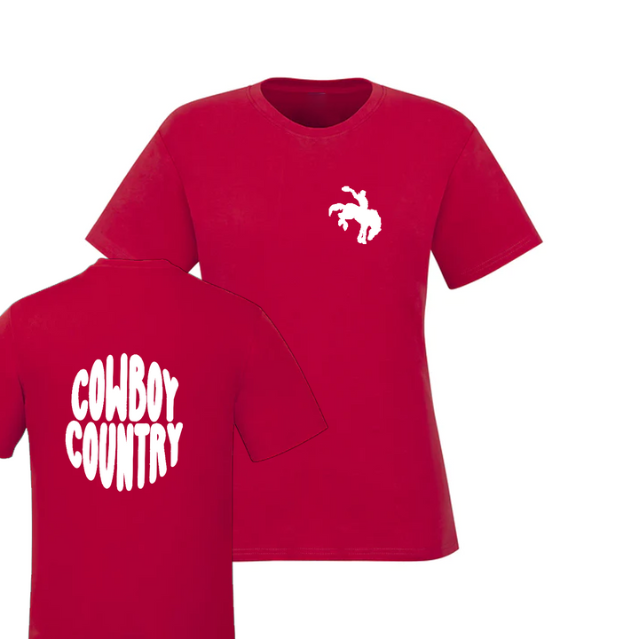 MEDWAY COWBOYS "COWBOY COUNTRY" TEE (WOMENS)