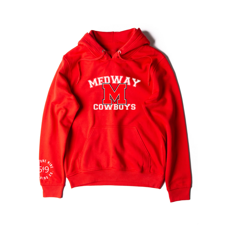 MEDWAY COWBOYS HOODIE (UNISEX)