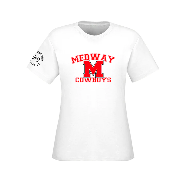 MEDWAY COWBOYS TEE (WOMENS)