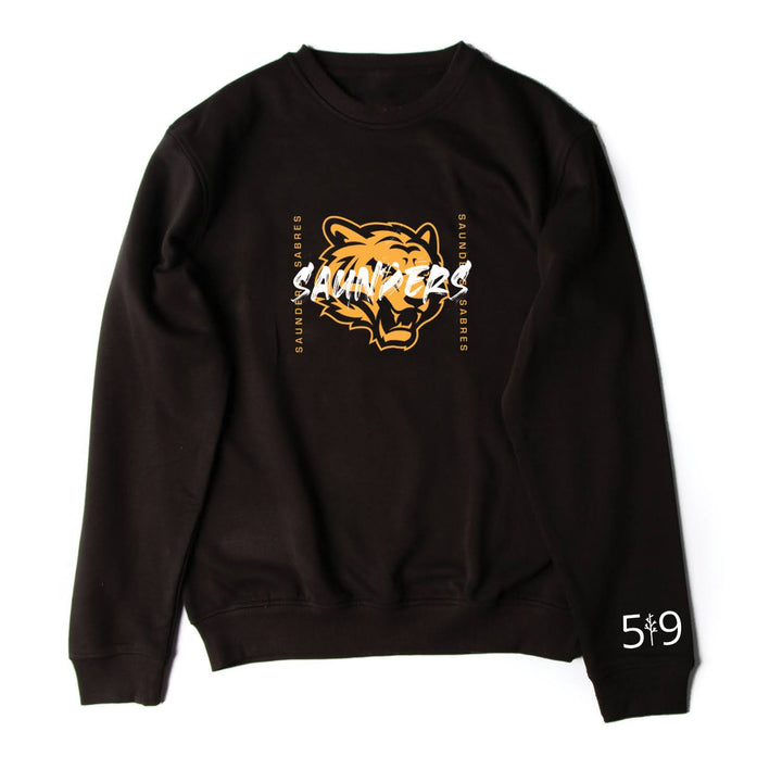 SAUNDERS BRUSHED CREW (UNISEX)