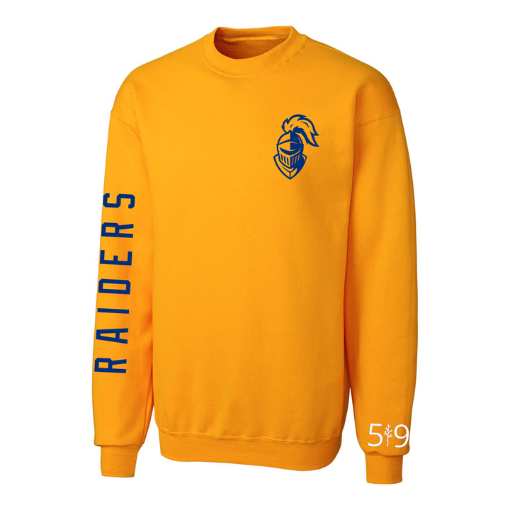 BEAL RAIDERS SLEEVE LOGO CREW (UNISEX)