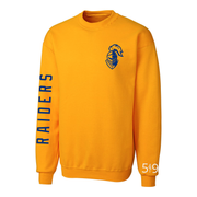 BEAL RAIDERS SLEEVE LOGO CREW (UNISEX)