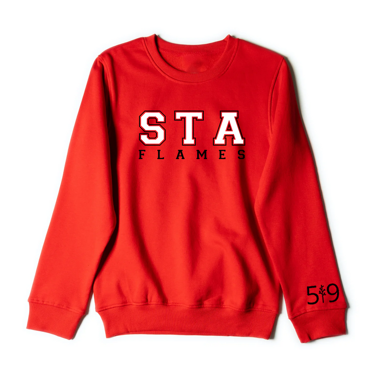 STA FLAMES CREWNECK (UNISEX)