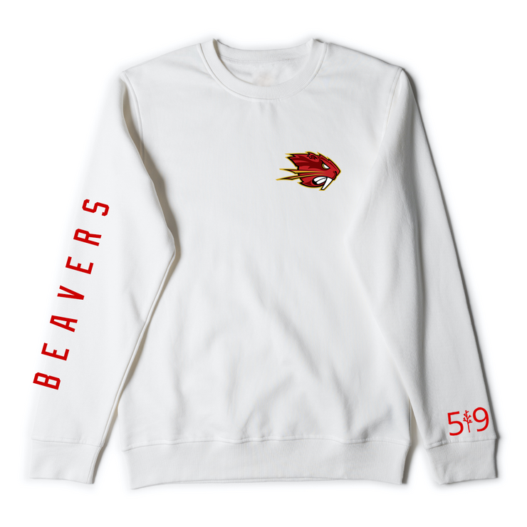 LORD DORCHESTER SLEEVE LOGO CREW (UNISEX)
