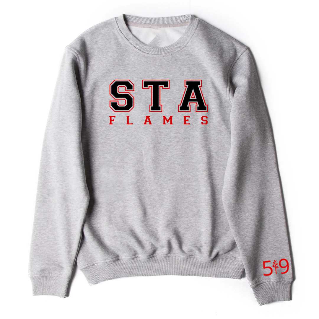 STA FLAMES CREWNECK (UNISEX)