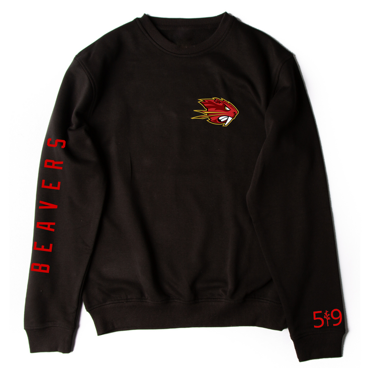 LORD DORCHESTER SLEEVE LOGO CREW (UNISEX)