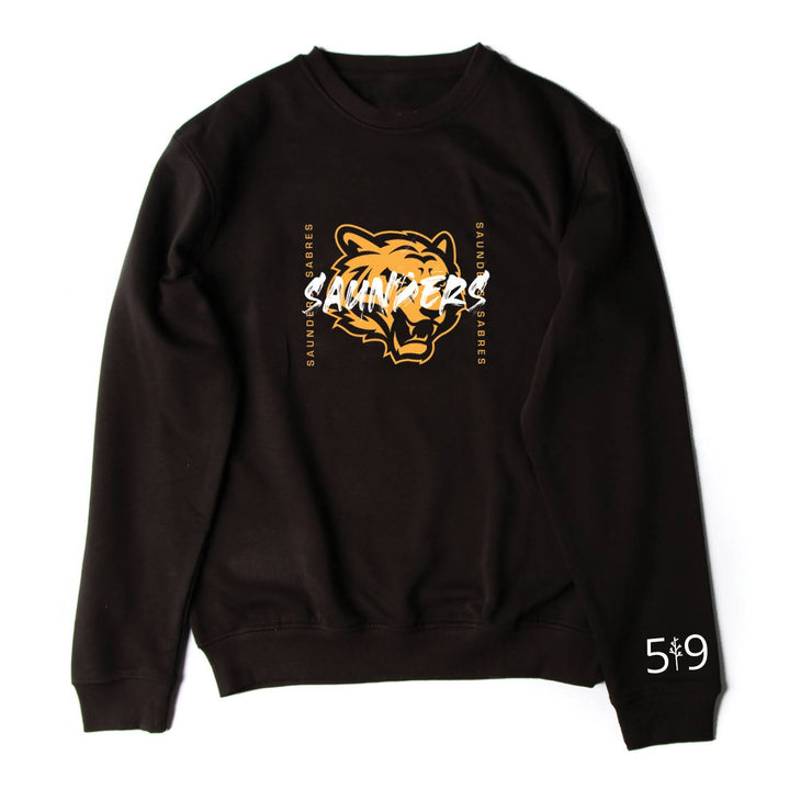 SAUNDERS BRUSHED CREW (UNISEX)
