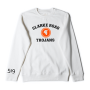 CLARKE ROAD TROJANS CREW (UNISEX)