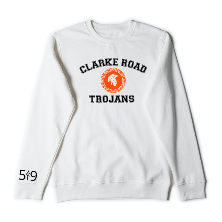 CLARKE ROAD TROJANS CREW (UNISEX)