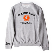 CLARKE ROAD TROJANS CREW (UNISEX)