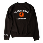 CLARKE ROAD TROJANS CREW (UNISEX)