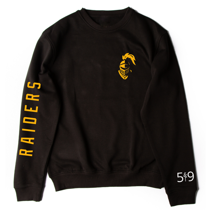 BEAL RAIDERS SLEEVE LOGO CREW (UNISEX)