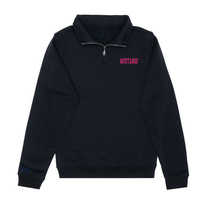 DELAWARE CENTRAL EMBROIDERD 1/4 ZIP (UNISEX)