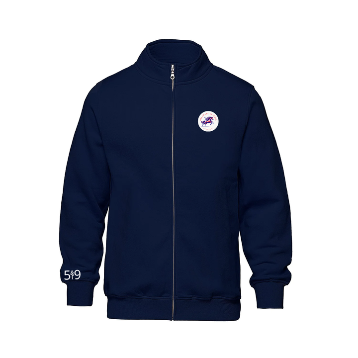 DELAWARE CENTRAL CLASSIC ZIP-UP SWEATER (UNISEX)