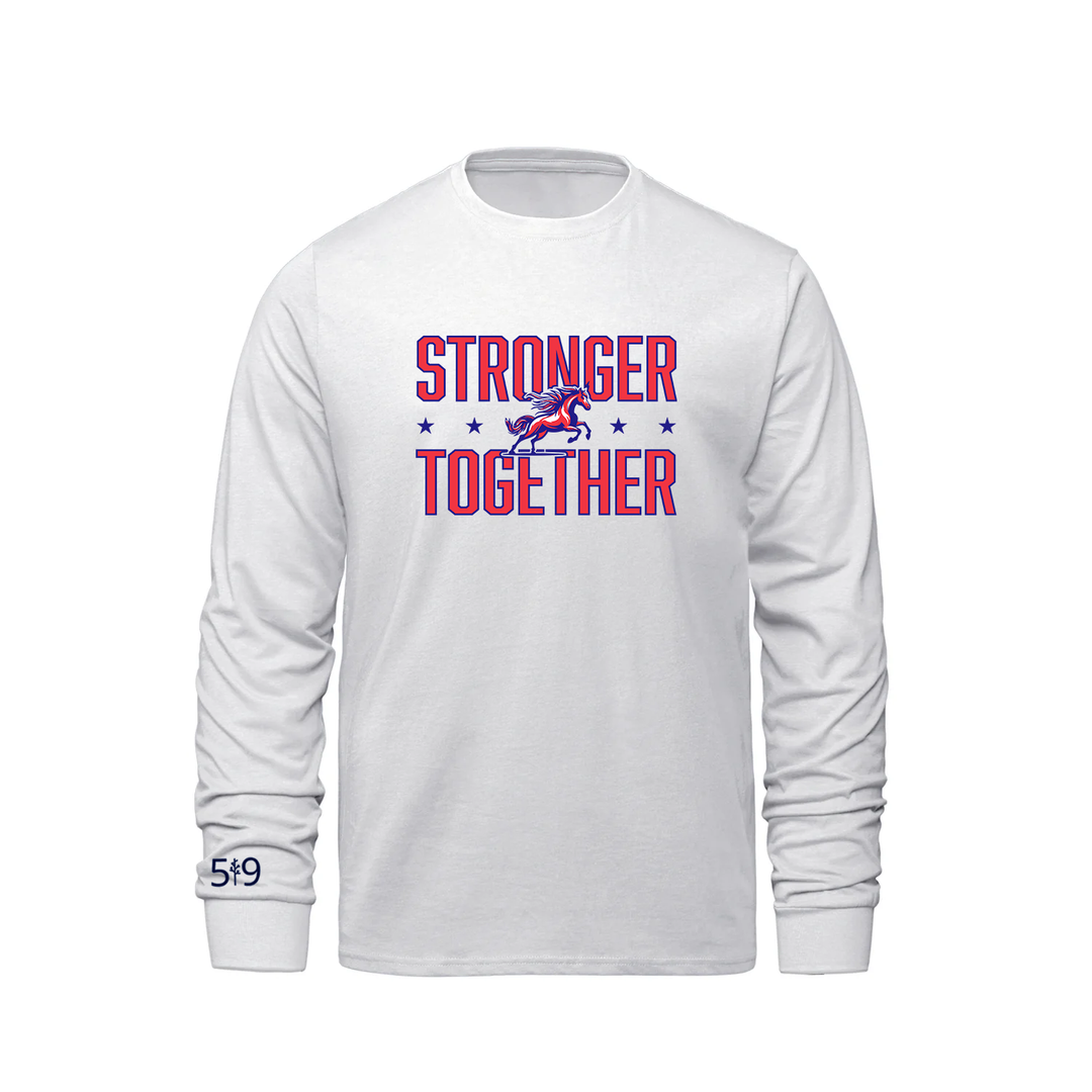 DELAWARE CENTRAL STRONGER TOGETHER LONG SLEEVE (YOUTH)