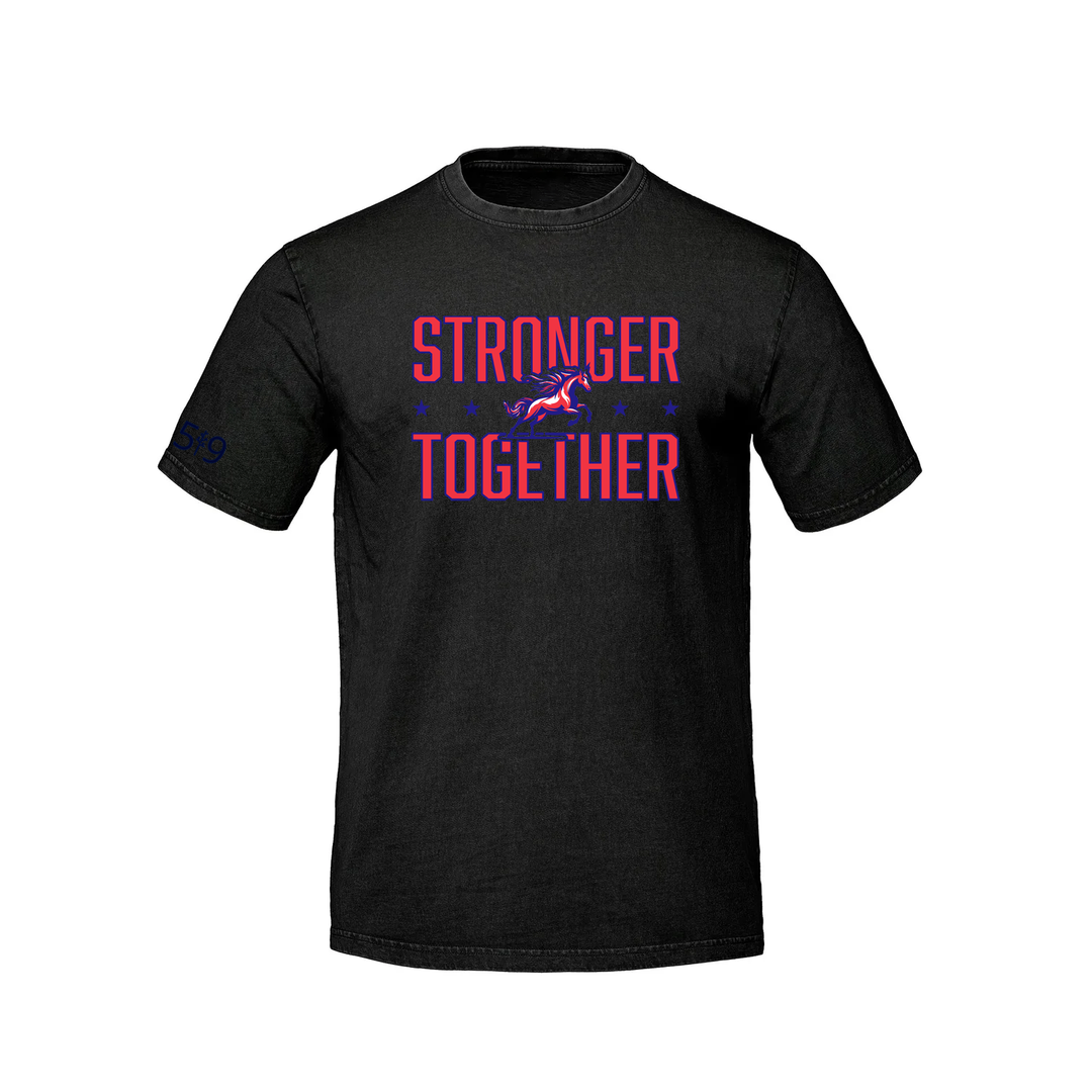 DELAWARE CENTRAL STRONGER TOGETHER RETRO TEE (UNISEX)