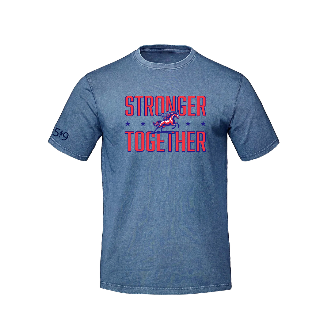 DELAWARE CENTRAL STRONGER TOGETHER RETRO TEE (UNISEX)