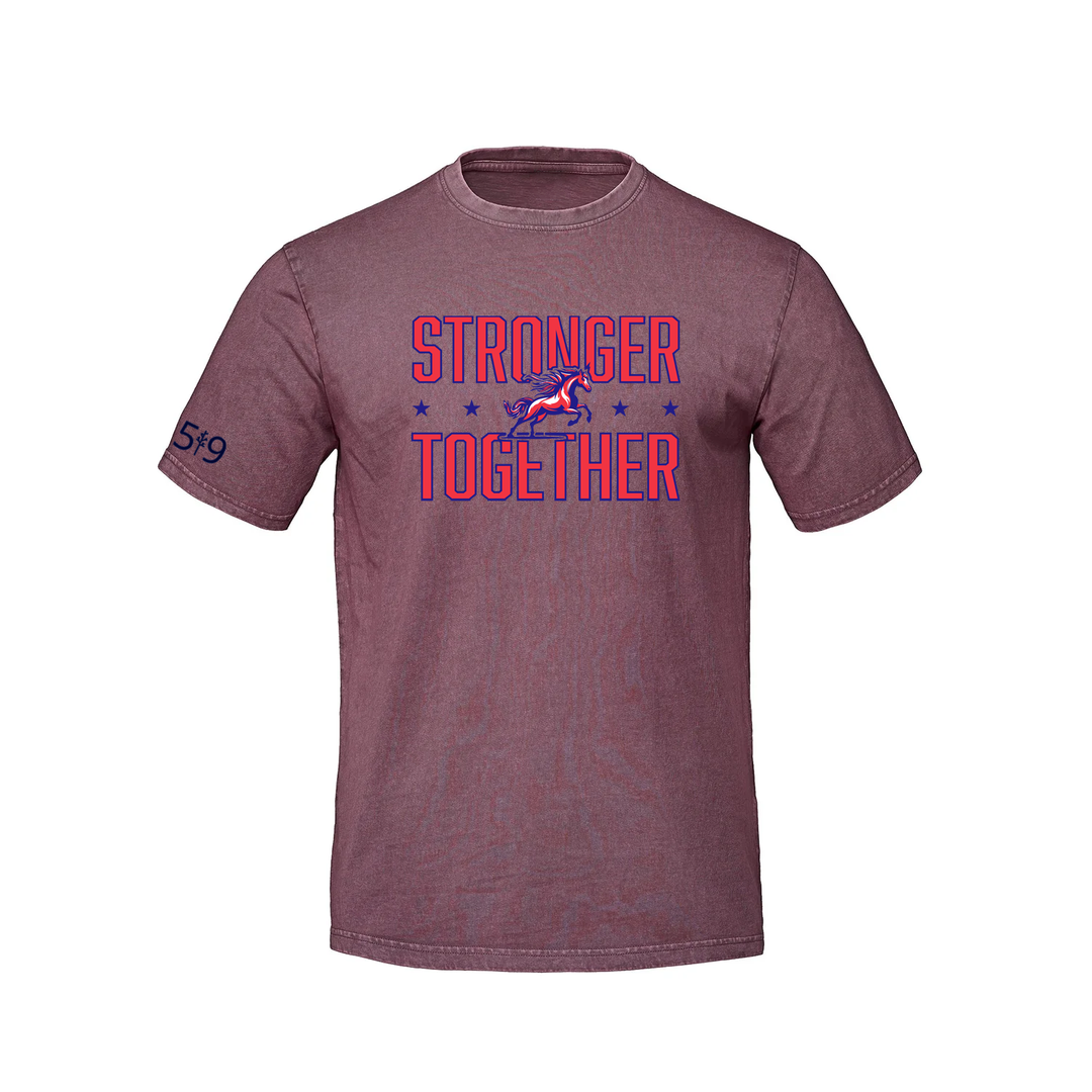 DELAWARE CENTRAL STRONGER TOGETHER RETRO TEE (UNISEX)