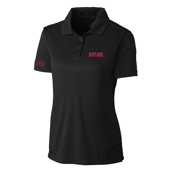 DELAWARE CENTRAL EMBROIDERED ATHLETIC POLO (WOMENS)