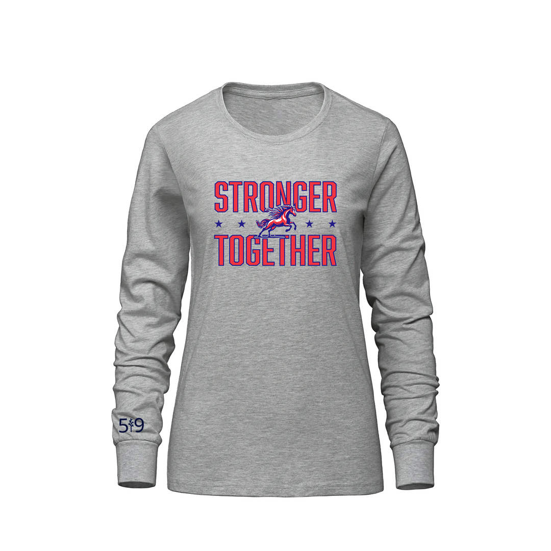 DELAWARE CENTRAL STRONGER TOGETHER LONG SLEEVE (WOMENS)