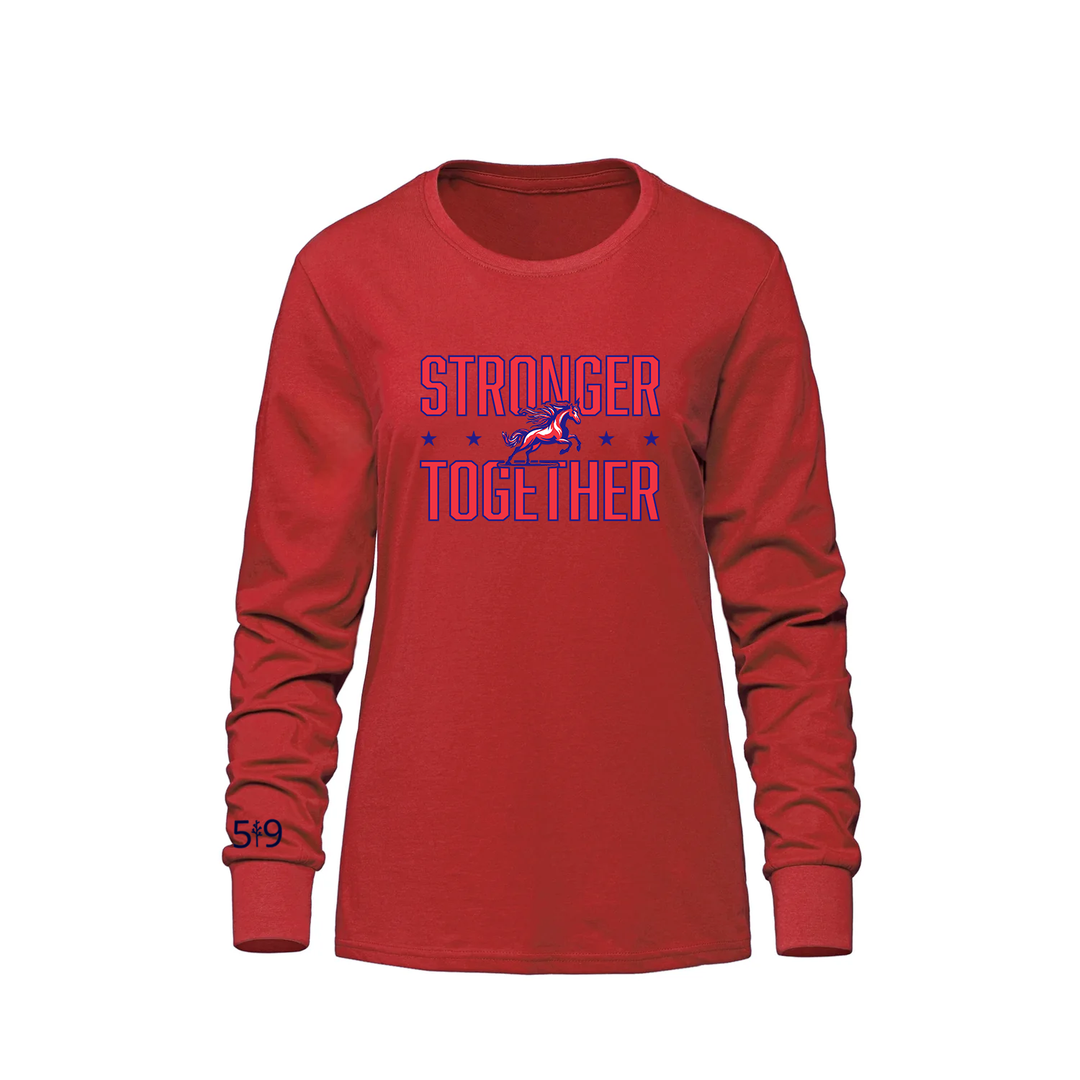 DELAWARE CENTRAL STRONGER TOGETHER LONG SLEEVE (WOMENS)