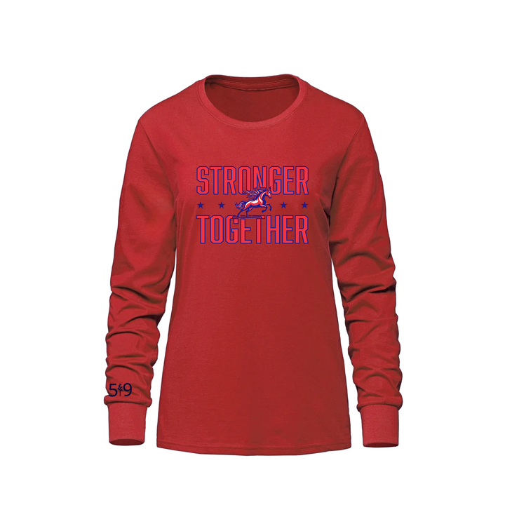 DELAWARE CENTRAL STRONGER TOGETHER LONG SLEEVE (WOMENS)