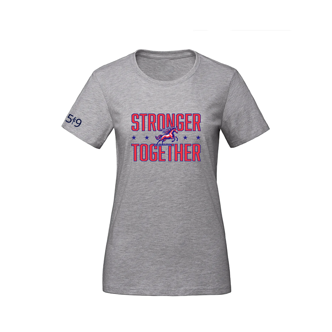 DELAWARE CENTRAL STRONGER TOGETHER TEE (WOMENS)